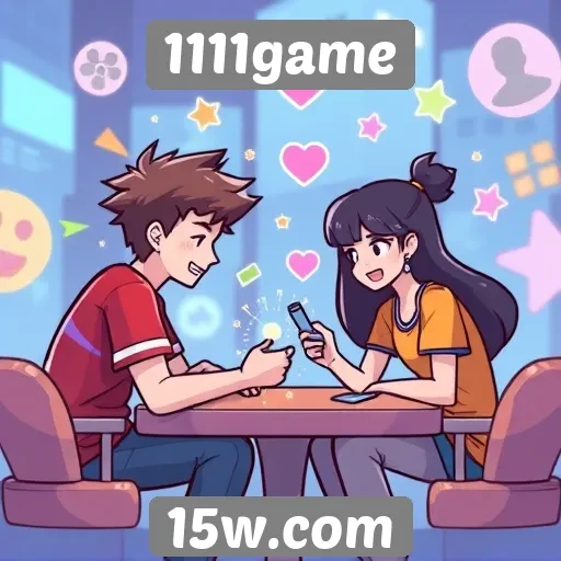 Novos recursos de socialização no 1111game